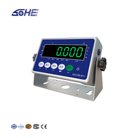 Indicateur de poids SOHE B11 RS232/Port série, matériau ABS, garantie 1 an, capacité 0-800 kg, affichage LED, classe d'exactitude