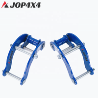 Kits de levage de suspension 4x4, ressorts à lames arrière de 2 pouces, G-Shackles en acier allongés pour D-MAX 2012-2020