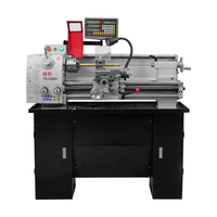Tour de banc horizontal de précision FuSai FS-5580V 220V 750W homologué CE pour le bois et le métal, avec broche de fraisage et de perçage
