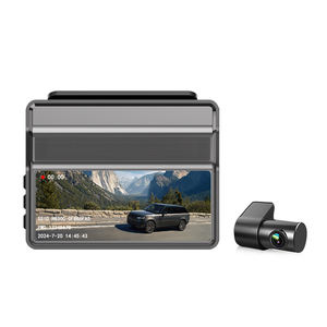 מכירה חמה 3.16 אינץ 'פס מסך מקליט Dashcam עדשה כפולה 2.4g wifi מכונית שחור עם מודול gps חיצוני מודול קדמי 4k בחזרה 1k - Product Image 2