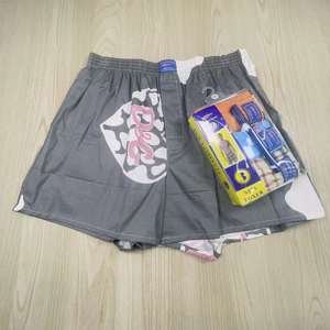 <span class=keywords><strong>กางเกง</strong></span>ในบ็อกเซอร์100% <span class=keywords><strong>ผู้ชาย</strong></span>, <span class=keywords><strong>กางเกง</strong></span>ในผ้าฝ้ายทอสิบสองชิ้นกางเกงบ็อกเซอร์เอวยางยืด - Product Image 4