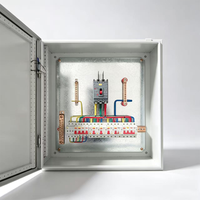 Boîtier de distribution d'alimentation principale triphasé personnalisé, directement de l'usine OEM, avec hubs de communication pour panneaux de commande électriques