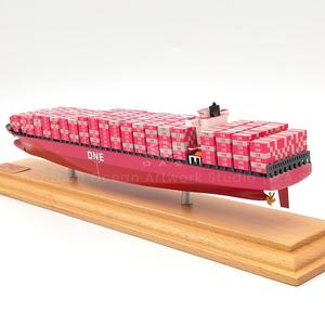 O.a.s कारखाने के अनुकूलित हस्तनिर्मित 1:1000 पैमाने के मॉडल कार्गो जहाज 35 सेमी एक कंटेनर जहाज शिपिंग उपहार के लिए - Product Image 4