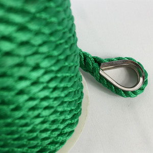 Corde tressée en PP de haute qualité à 16 <span class=keywords><strong>brins</strong></span>, de 2 mm à 40 mm, haute résistance, ligne de quai maritime - Product Image 3