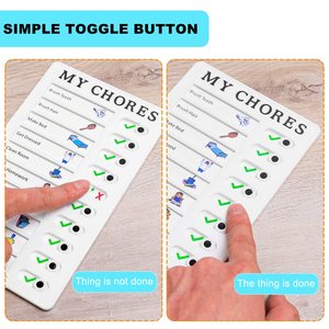 Tùy chỉnh di động để làm danh sách 3D Memo Pads cho nhiều trẻ em nhựa công việc của tôi Biểu đồ cho người lớn trẻ em lập kế hoạch danh sách kiểm tra bảng - Product Image 2