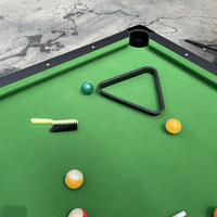 Table de snooker Naipni de 8 pieds avec pied en métal de style moderne Design pliable-Prix de vente promotionnel peu encombrant