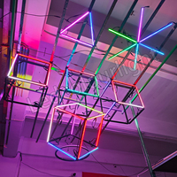 Barres lumineuses linéaires numériques LED RGB IP65 pour scène, mariage, club, façade de bâtiment, décoration, contrôle DMX, durée de vie de 50 000 heures