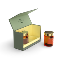 Bouteille de parfum de luxe personnalisée Emballage de boîte-cadeau de luxe Boîte d'emballage à fermeture magnétique Boîte d'emballage de bouteille de parfum