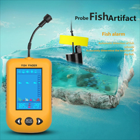 Détecteur de poissons sonar, pêche nocturne intelligente, couleur HD, détecteur ultrasonique filaire, détecteur de poissons en stock