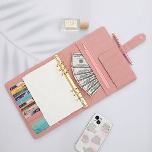 Agenda Raccoglitore Budget A5 Hongbo Best Seller in Pelle Saffiano Epi con Anelli Dorati e Chiusura, Disponibile in 27 Colori, Idea Regalo per Natale/Ufficio/Scuola - Product Image 1