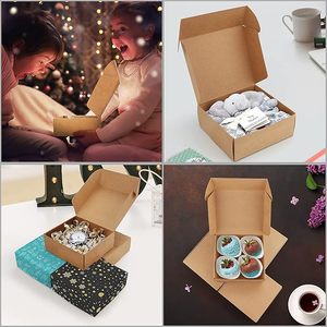 Cajas rígidas grandes de cartón corrugado blanco reciclable con revestimiento UV para envío de ropa, zapatos, velas, carteras, marcos de fotos - Product Image 4