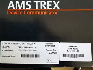 Communicateur de terrain sans fil TREXLFPNAWS1S HART certifié avec une précision de 0,1 % et un écran couleur de 5,7 pouces - Product Image 4