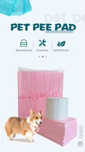 Tapis de propreté super absorbant et désodorisant jetable pour animaux de compagnie, chien, oiseau, perroquet, chat, lapin, 5 couches, pour l'apprentissage de la propreté des chiots, tapis absorbant d'urine pour animaux, couchette pour animaux - Product Image 2