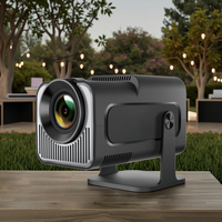 Mini projecteur portable HY320 Android 11, résolution native 4K, résolution 1080p, double WiFi6, mise à niveau du cinéma maison pour mini projecteur