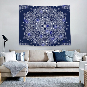 Nouvelles idées de Produits 2020 Bohème Mandala <span class=keywords><strong>Indien</strong></span> Personnalisé Microfibre Tour Tapisserie Murale - Product Image 5