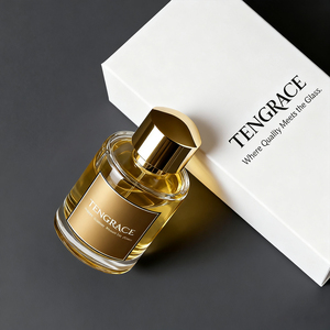 Botella de Perfume de Lujo Simple de 30 <span class=keywords><strong>ml</strong></span>, Botella de Perfume de Vidrio Cilíndrica Dorada de 100 <span class=keywords><strong>ml</strong></span>, Botellas de Perfume de 50 <span class=keywords><strong>ml</strong></span> - Product Image 6