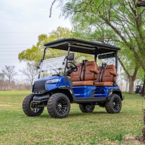 Carrito <span class=keywords><strong>de</strong></span> Golf Eléctrico Todoterreno para 4-6 Pasajeros, Vehículo Utilitario <span class=keywords><strong>de</strong></span> Turismo para Hotel, Comunidad - Product Image 2