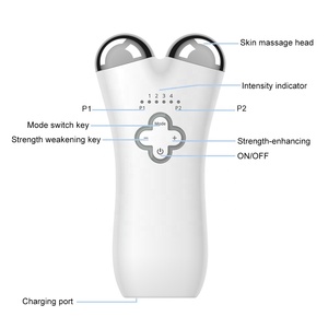 Vendita calda due colori 4 modalità Anti-rughe viso e collo pelle Relax massaggiatore per la vita quotidiana - Product Image 4