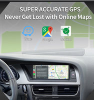 Reproductor de DVD para Auto con Sistema Linux 8.8 A4, Carplay, Android Auto, Radio Multimedia para Auto, Pantalla Táctil para Audi