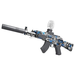 AK47 Graffiti elettrico <span class=keywords><strong>Gel</strong></span> palla per pistola giocattolo 66cm <span class=keywords><strong>di</strong></span> lunghezza doppia modalità (Auto e manuale) sicuro per il gioco all'aperto materiale ABS per i bambini - Product Image 5