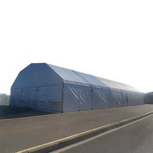 Tente de stockage industrielle Schutz, structure en alliage d'aluminium, bâche en PVC, utilisation en entrepôt - Product Image 4