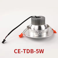 Plafonnier LED pour cabine d'ascenseur CE-TDBE-5W / CE-TDB-5W, accessoire d'éclairage de secours - Compatible avec les ascenseurs Yongda
