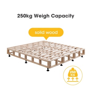 Bộ Nệm Và Giường Đặt Theo Yêu Cầu Của Nhà Sản Xuất Với Tấm Ván Đầu Giường Khung GIƯỜNG <span class=keywords><strong>Divan</strong></span> Nền Bằng Gỗ Chắc Chắn - Product Image 4