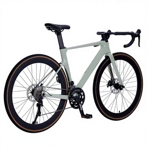 Bicicleta de Carretera de Aluminio 700C de 16 Velocidades con Frenos de Disco, Pedales Ordinarios, Sin Amortiguador Trasero, Capacidad de Carga de 250 kg, Aluminio de Alta Calidad DC1 - Product Image 1