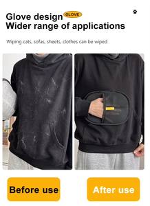 Guantes para depilación de gatos, ropa para colchón, sofá, guantes para depilación de mascotas, masaje para mascotas, guantes para depilación - Product Image 6