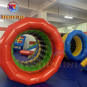 Jeu de sport de plein air interactif gonflable humain <span class=keywords><strong>flip</strong></span> it carré rond rolling team building - Product Image 6