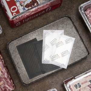 Offre Spéciale : Tampon absorbant anti-humidité en plastique pour emballage de viande congelée (poulet, bœuf) – Excellente absorption pour usage domestique - Product Image 1