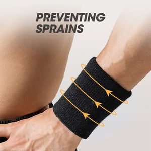 רקמה מותאמת אישית כותנה שורש יד רצועות ספורט נשיפה מגבת <span class=keywords><strong>wristband</strong></span> - Product Image 6