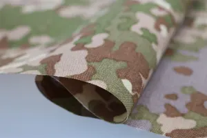 Nylon Cotton Fabric Camo Printed Tactical Uniform Fabric