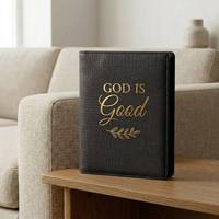 Couverture de livre personnalisée en similicuir, créative, pour carnet, protection imperméable