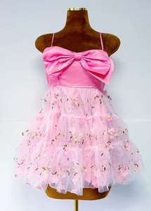 <span class=keywords><strong>Vestidos</strong></span> casuales de mezclilla con encaje para mujer <span class=keywords><strong>Shein</strong></span>, lavables, de cintura alta, corte A, para verano, al por mayor - Product Image 6