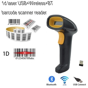 Giá tốt nhất 1D Đầu đọc mã vạch không dây <span class=keywords><strong>Bluetooth</strong></span> Máy Quét Mã Vạch Laser máy quét mã vạch - Product Image 3