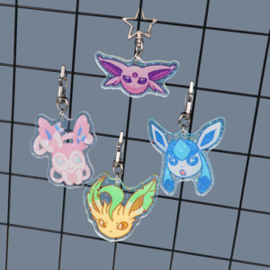 Porte-clés en acrylique brillant personnalisé Kunshan Krell, pendentifs, breloques, décoration, cadeau en acrylique - Product Image 5