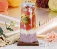 Vente en gros de canettes de boisson en plastique PET de 250/330/500 ml avec bouchon à vis en aluminium, faciles à ouvrir, de qualité alimentaire, transparentes, couleur personnalisable, pour la bière
