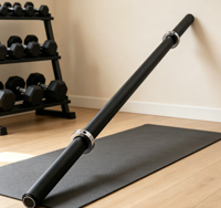 DW SPORTS Barre de musculation ergonomique antidérapante en acier de 62 pouces pour la maison, les exercices de poussée de hanche et les accessoires de gym – Vente en gros