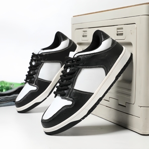 Zapatillas <span class=keywords><strong>de</strong></span> baloncesto para hombre, zapatos <span class=keywords><strong>de</strong></span> skate para hombre, suela <span class=keywords><strong>de</strong></span> goma resistente al desgaste, zapatos blancos <span class=keywords><strong>de</strong></span> moda para parejas, zapatillas informales para hombre - Product Image 5