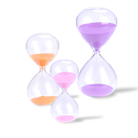 Reloj de arena hecho a mano de fabricante OEM ODM de cristal para regalos de empresa y artículos promocionales