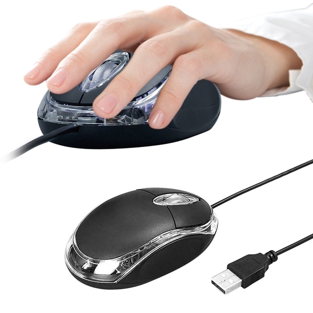 Wholesale Cheapest Price 2.4 GHz 1000dpi Colorful Light USB Scroll Wheel Optical Wired Mouse for Win98/2000/Me/NT/XP/VISTA