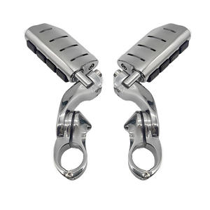 Accessoires pour motos, vente en gros de kit de support de repose-pieds universel en métal chromé pour moto - Product Image 5