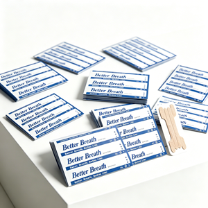 Free Sample Nasal Congestion <strong>Strip</strong> <strong>Breathe</strong> Better Stop Snoring Nasal <strong>Strips</strong> - Product Image 2