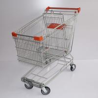 Chariots de courses en métal de haute qualité, nouvelle arrivée, 120L, pour les petites épiceries