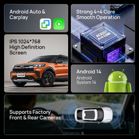 Reproductor de Android 14 para Auto, Estilo Tesla, para Ford Explorer 2011-2019, Radio Vertical, Estéreo, WIFI, BT, FM, AM, Reproductor Multimedia, Carplay