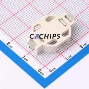 BS-16-B4AK004-R Button & Strip Battery Connector SMD Connector Battery Holder <b>CR1632</b> Phosphor Bronze Tin - Product Image 2