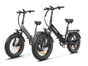 دراجة كهربائية قابلة للطي SAMEBIKE LOTDM200-II متوفرة في المخزون البريطاني مع شحن مجاني، نظام فتح NFC، إطارات 20*4.0 بوصة، بطارية 13 أمبير، دراجة جبلية كهربائية بإطارات عريضة - Product Image 2