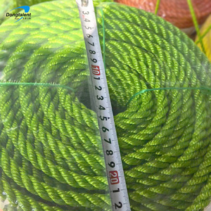 4mm to 60mm <strong>Kamba</strong> Ya HDPE Rope Iliyosokotwa Nyuzi 3 Ya Bluu Kwa Ufungashaji Wa Vifaa Na Usafirishaji - Product Image 2