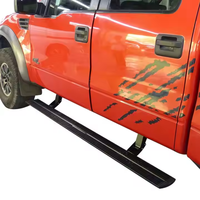 Marchepieds électriques latéraux complets en alliage d'aluminium pour Nissan Navara 2015+
